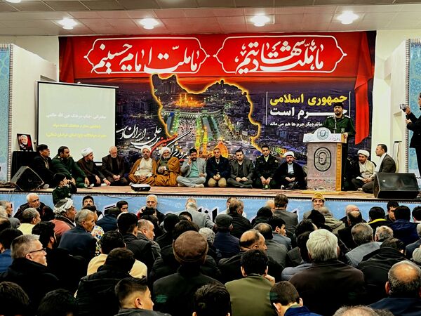 مراسم پنجمین سالگرد شهادت سردار سلیمانی در ناحیه سپاه سملقان