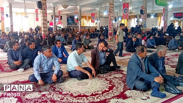 یادواره شهدای رمضان در گلزار شهدا یاسوج