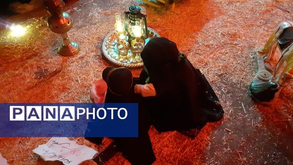 شمع‌های ماتم شام غریبان در لرستان