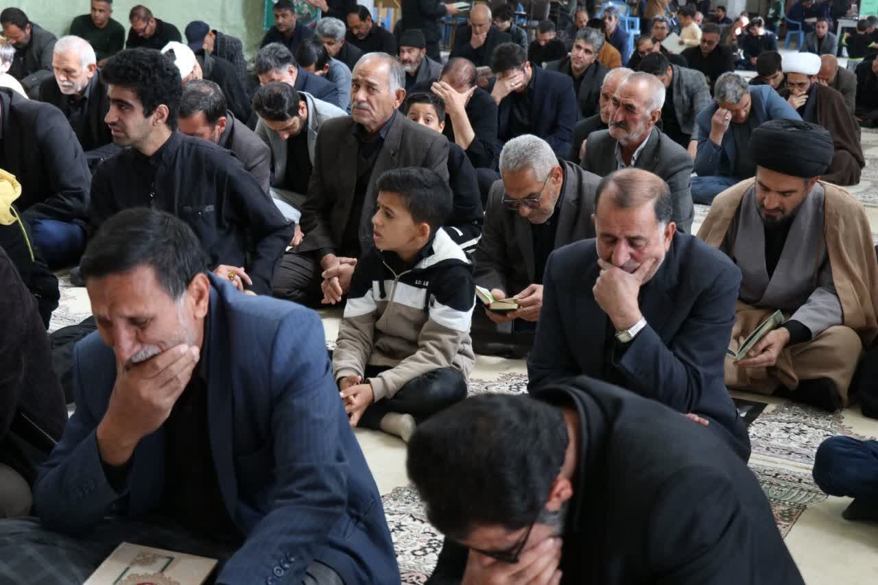 مراسم بزرگداشت رهبر امت آیت الله خامنه‌ای (ره) در ابرکوه