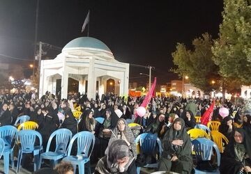 اجتماع بزرگ مردمی بیعت با امام عصر(عج) در نیشابور 