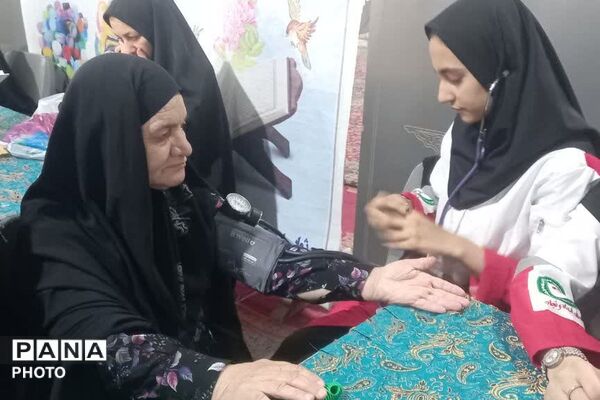 برپایی نمایشگاه فرهنگی به مناسبت پنجم مرداد در مصلی شهرستان قدس 