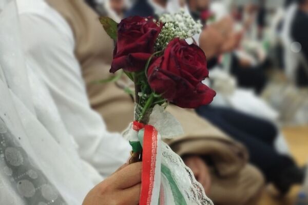 جشن بزرگ ازدواج ۱۳۰ زوج جوان دانشجو در همدان