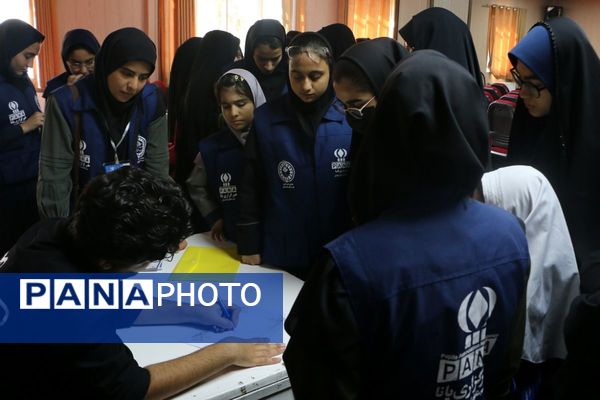 دانش‌آموز خبرنگاران ملارد در مسیر ارتقای مهارت‌های خبری