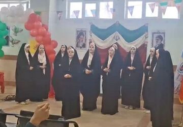 زنگ انقلاب در مدارس البرز طنین‌انداز شد