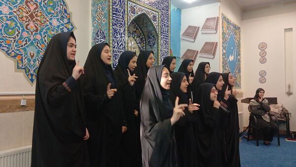 مراسم شهادت حضرت فاطمه زهرا(س) در دبیرستان شهید تیمسار فلاحی 