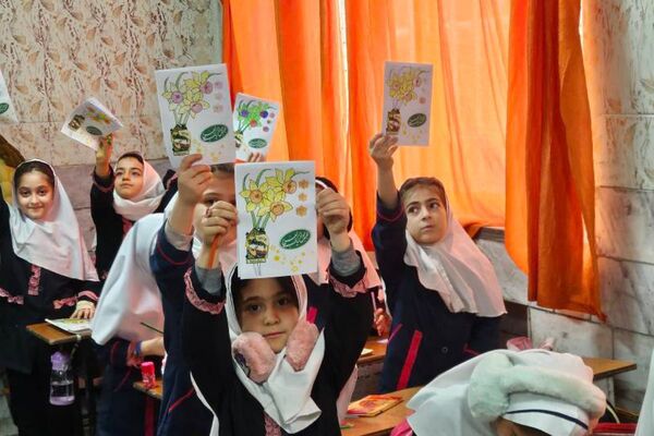 جشن میلاد امام زمان (عج) در دبستان هدی