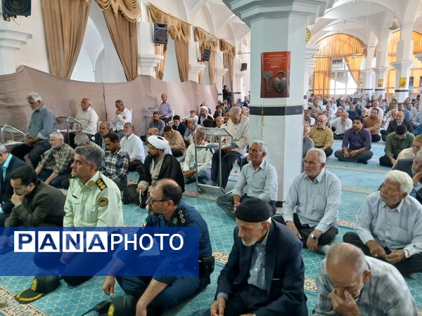 نماز عبادی سیاسی جمعه در شهرستان خلیل‌آباد