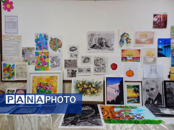 برگزاری هفته فرهنگی و هنری ماها در دبیرستان دخترانه بهار    