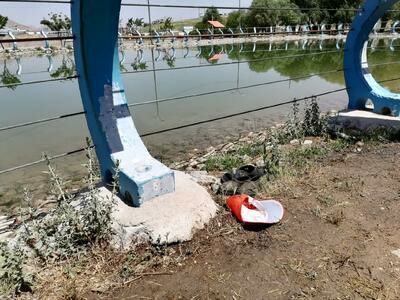 دو کودک در دریاچه پارک جنگلی علی آباد نور آباد استان لرستان جان باختند