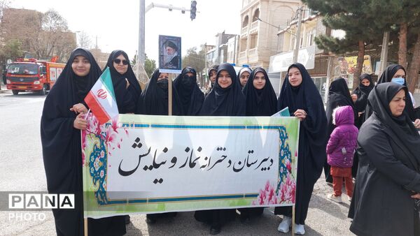 راهپیمایی باشکوه مردم باخرز در روز جهانی قدس، فریاد خونخواهی و آزادی در آخرین جمعه ماه رمضان