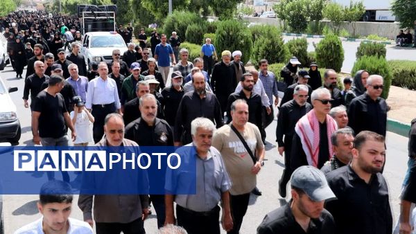 مراسم پیاده‌روی جاماندگان اربعین در محمدشهر کرج