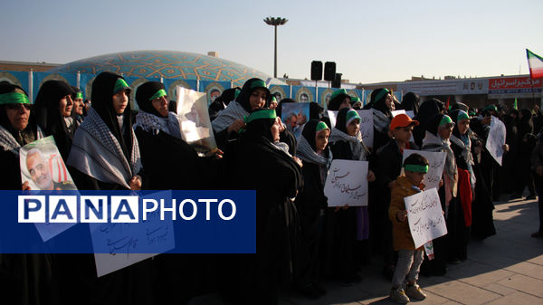 جلوه‌هایی از حضور نوجوانان قمی در رزمایش شکوه اقتدار 