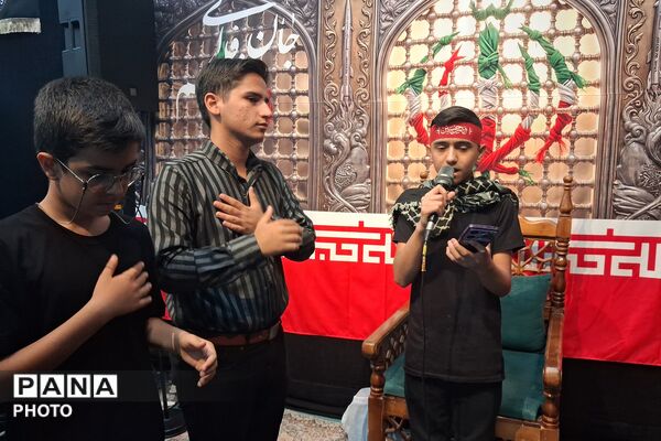 طنین نوای عاشورایی نوجوانان کازرونی در سوگواره «احلی من العسل»