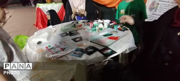 برپایی موکب کودک و نوجوان در دامنه کوه خضر نبی قم