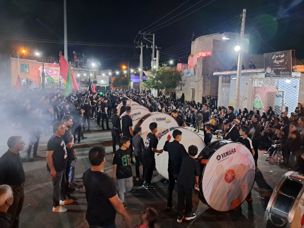 اجتماع بزرگ هیئت دهستان بزرگ رزق‌آباد شهرستان کاشمر 