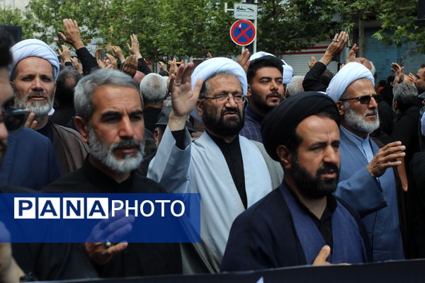 حرکت دسته عزاداری رحلت امام خمینی 