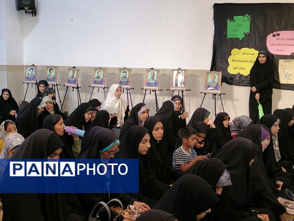 اجتماع دانش‌آموزی چهلم شهدای خدمت در بیرجند