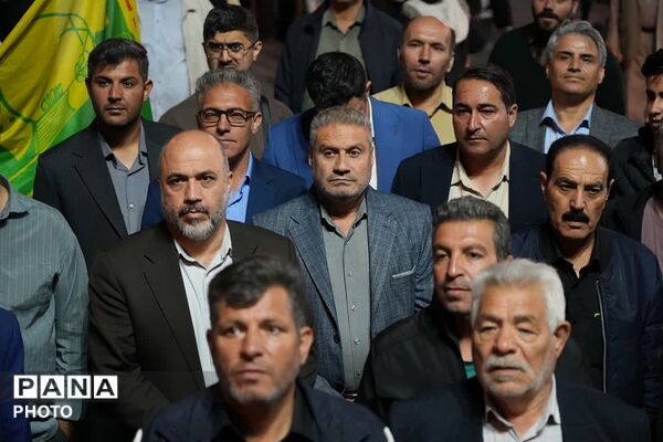 موج پنجاه و دوم حضور مردم کهریزک با حضور فرماندار شهرستان ری 