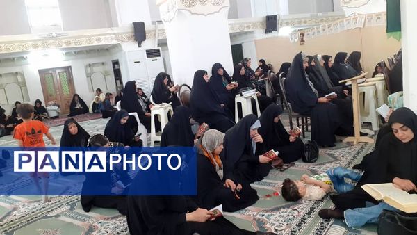 حضور پرشور مردم شهر نیم‌ور در مراسم دعای‌پرفیض عرفه