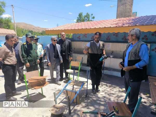 آیین افتتاحیه طرح شهید عجمیان در شهرستان کلات