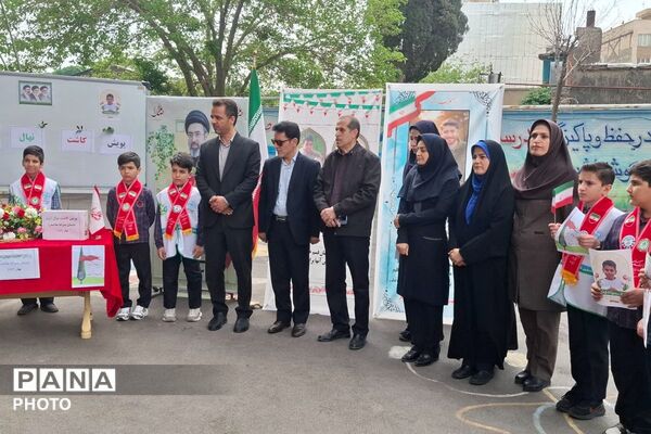 طنینِ «نهالِ امید» در دبستان ملاصدرا؛ تجدید میثاق با رهبر شهید و شهدای دانش‌آموز