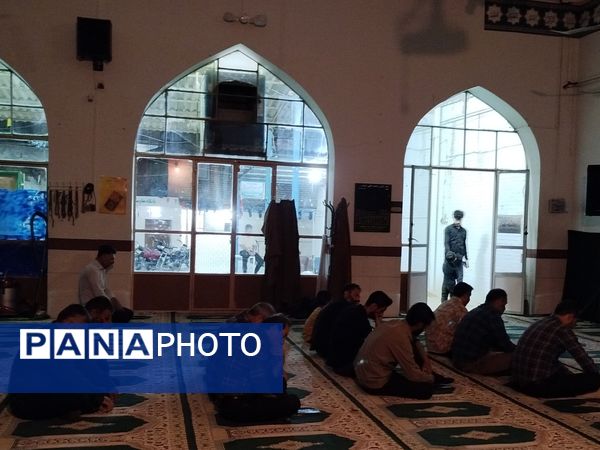 مراسم عزاداری شهادت امام جعفر صادق(ع) در روستای ظفرآباد 