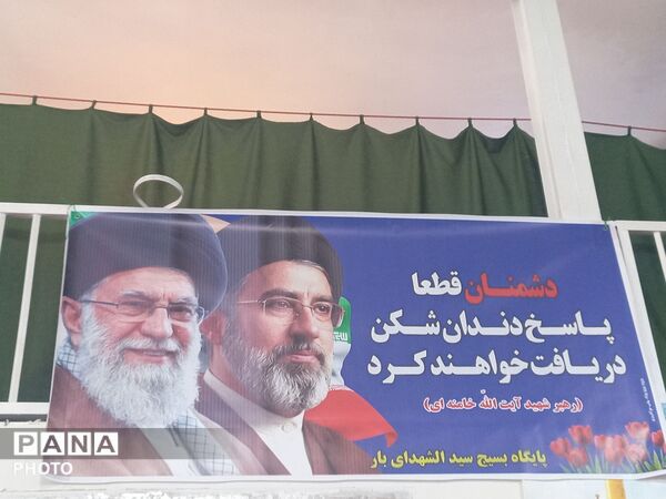 اقامه نماز جمعه عبادی سیاسی  در مسجد جامع شهربار نیشابور