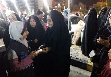 برپایی موکب بسیج فرهنگیان اصفهان