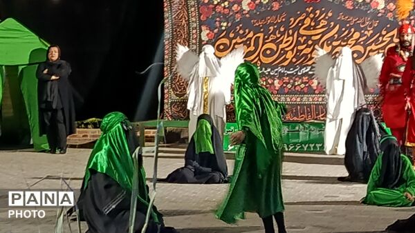مراسم شبیه خوانی در میدان باغشمال تبریز