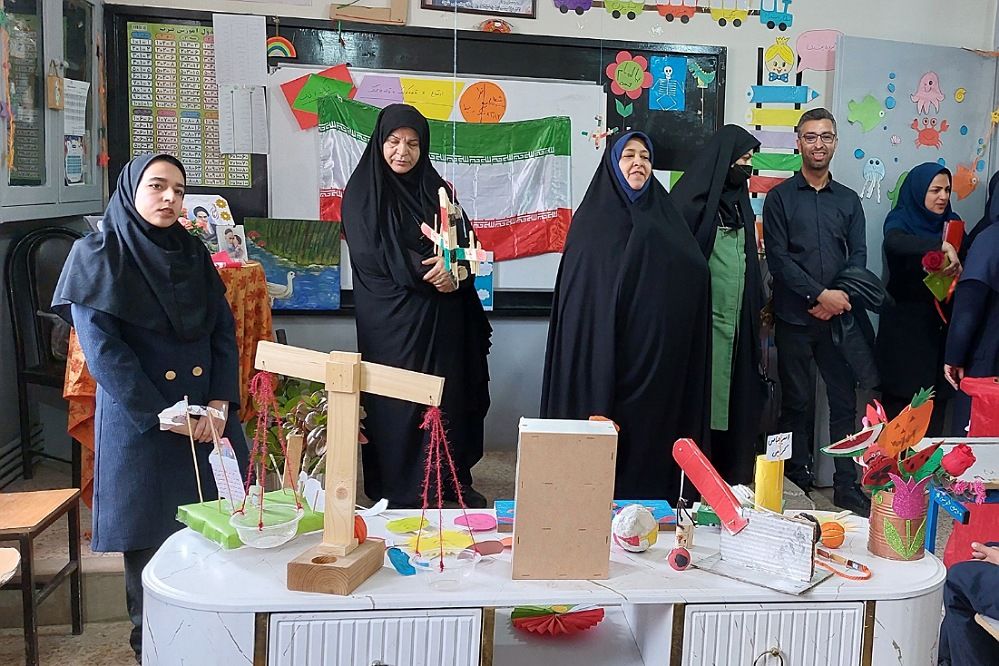 افتتاحیه طرح جابربن حیان در دبستان امام‌حسن مجتبی(ع) رودهن 