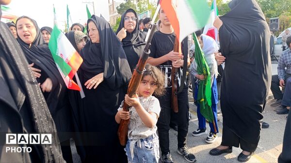 حضور پرشورو حماسی  جان فدایان در شهرستان پلدختر 