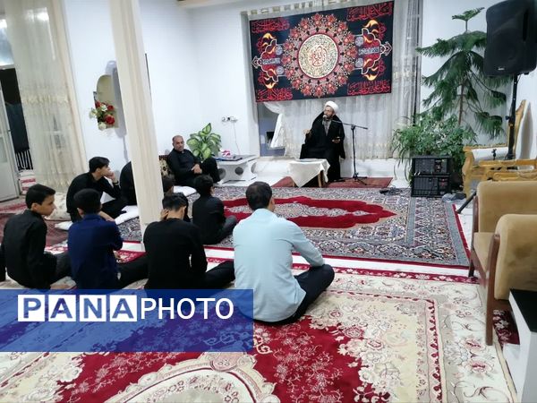 عزاداری نوجوانان کاشمری به یاد حضرت رقیه (س)