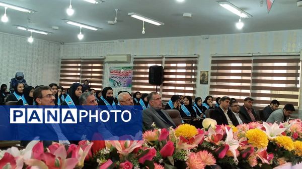 برگزاری آیین استانی «جشن نیکوکاری» در دبیرستان شاهد فاطمیه اهواز