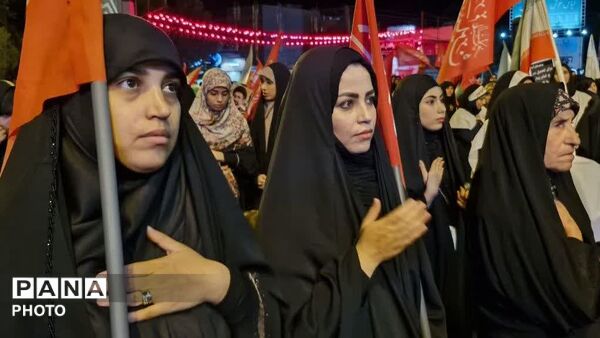 صد و پنجاه و پنجمین شب تجمعات بیعت با رهبری در نورآباد 