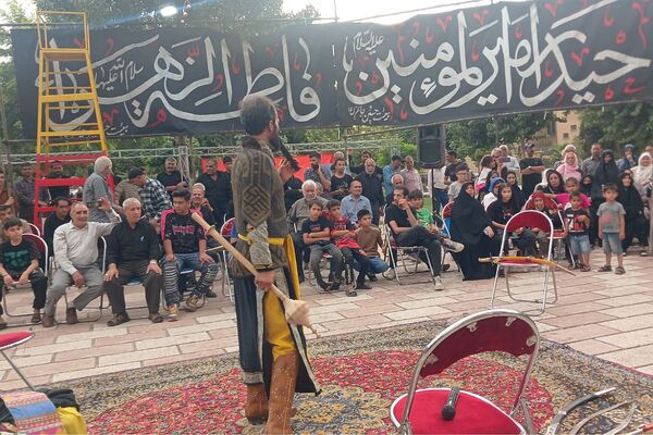 تعزیه‌خوانی دهه دوم محرم در بهارستان‌۲