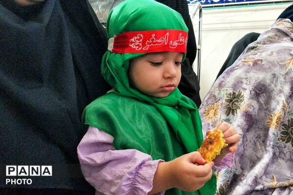 گهواره‌های سبز در سوگ کربلا؛ همایش شیرخوارگان حسینی در بجنورد/1
