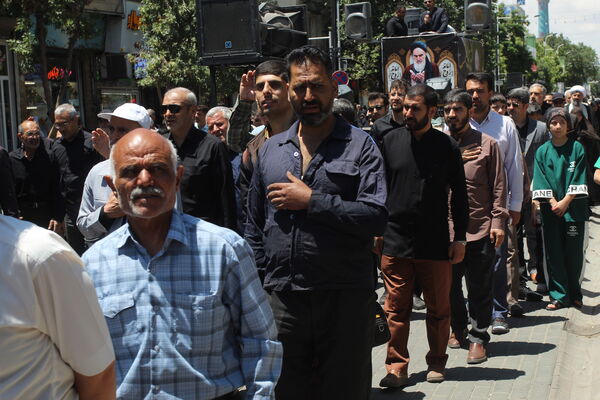 حرکت دسته عزاداری رحلت امام خمینی 