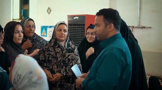 اردوی جهادی کاروان نشاط و تربیت در روستای قوچ پلنگ شهرستان کاشمر