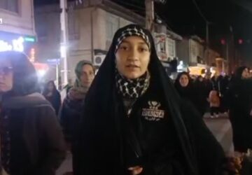 انزجار نوجوانان از جنایات آمریکا و رژیم صهیونیستی