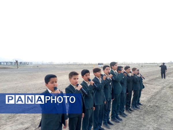 بازسازی واقعه غدیر در محله شهر قائم قم