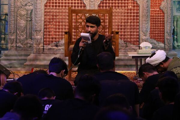 جوانان کاشمری در شب تاسوعا سنگ تمام گذاشتند