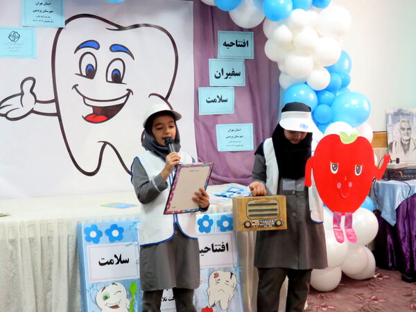 افتتاحیه جشنواره سفیران سلامت در منطقه پردیس با میزبانی مدرسه برکت تلاش 