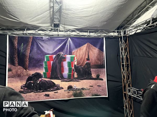 پرچم گردانی مردم «روستای ینگی امام» شهرستان ساوجبلاغ 