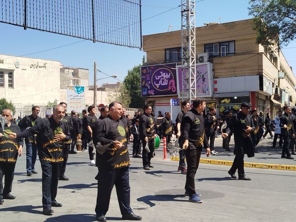 عزاداری عاشورا حسینی در نیشابور
