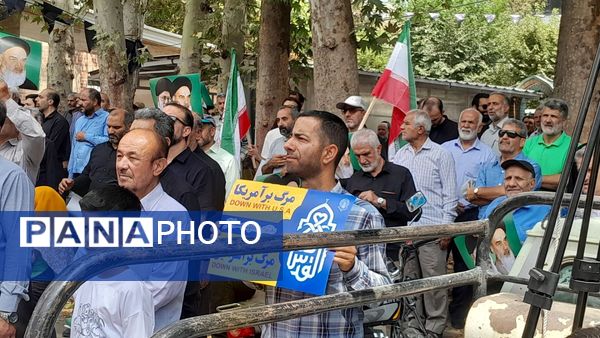 جمعه‌های «خشم و نصر» در استان البرز علیه جنایات صهیونیست‌ها 