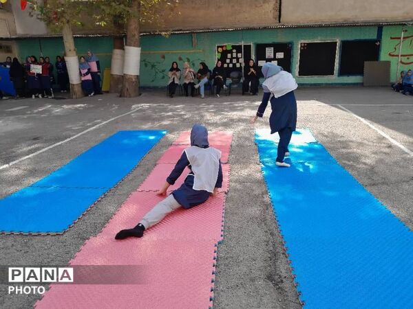 گرامیداشت هفته تربیت‌بدنی با شور و تحرک دانش‌آموزان