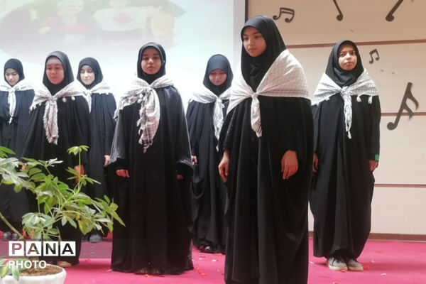 چهارمین جشنواره سرود فرزندان حاج قاسم در شهرستان فیروزه