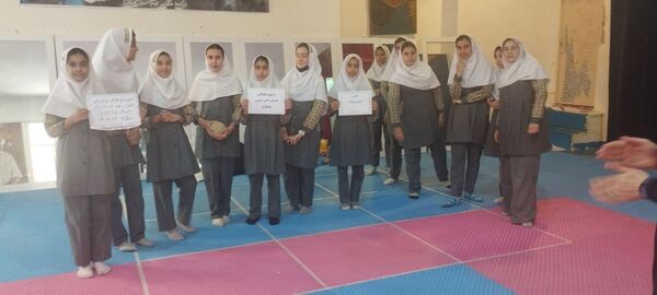 اردوی تشکیلاتی دانش‌آموزان شهرستان آبیک 
