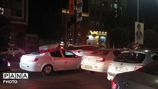 بلوار فضل میزبان پرچم های ایران شد 
